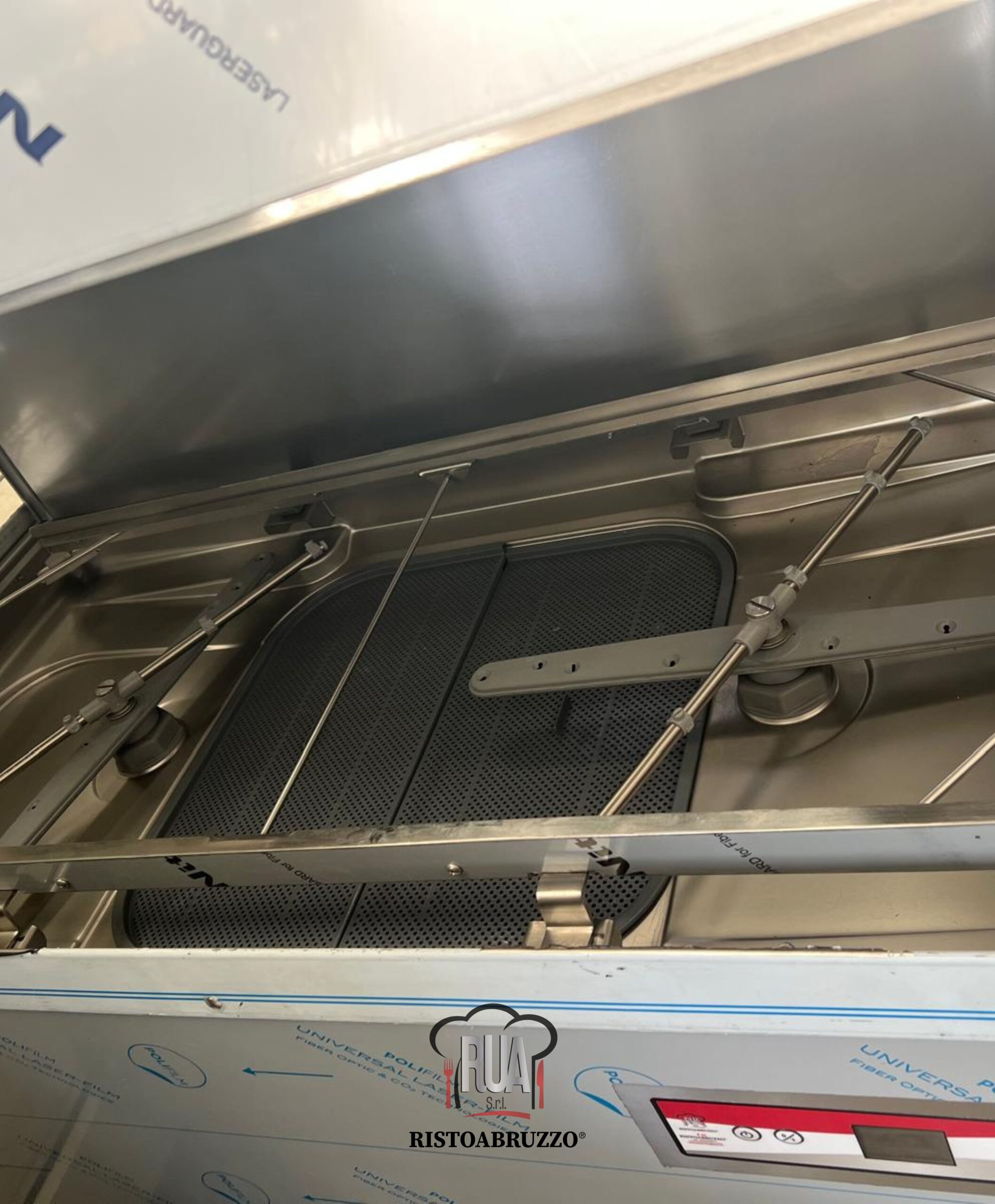 Lavastoviglie a cappottina digitale doppia con pompa detergente e brillantante 4